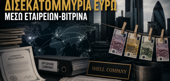 Πώς ξεπλένονται δισεκατομμύρια ευρώ μέσω εταιρειών-βιτρίνα